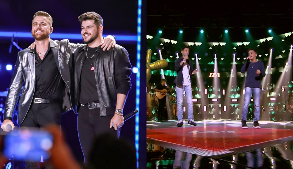 Zé Neto & Cristiano celebram dupla que cantou ‘modão’ no The Voice Kids: ‘Muito sucesso para eles’